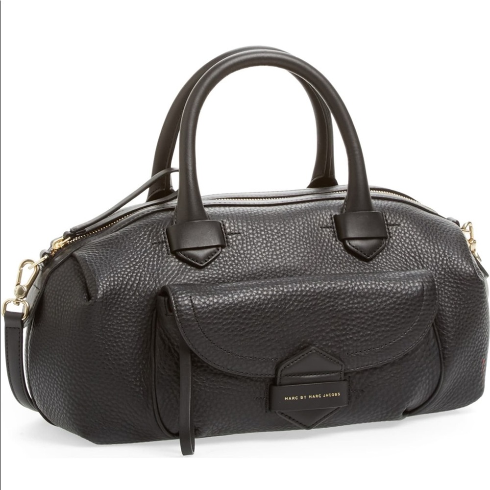 Sold ❤️ MARC BY MARC 'Half Pipe Duffel' Leather Satchel
